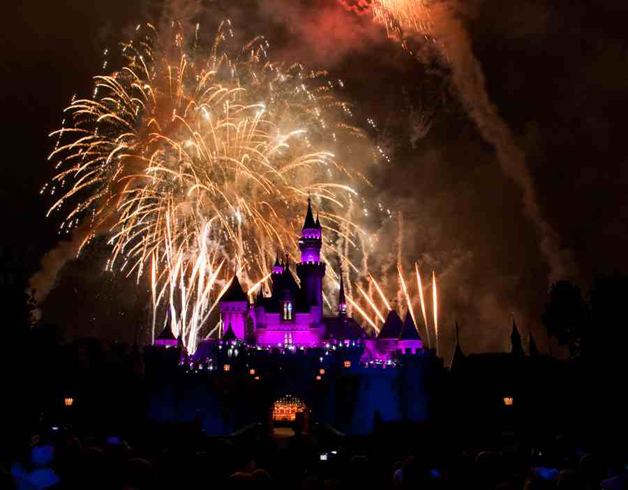 Disneyland Hotel Fireworks