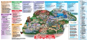 Disneyland Hotel Map