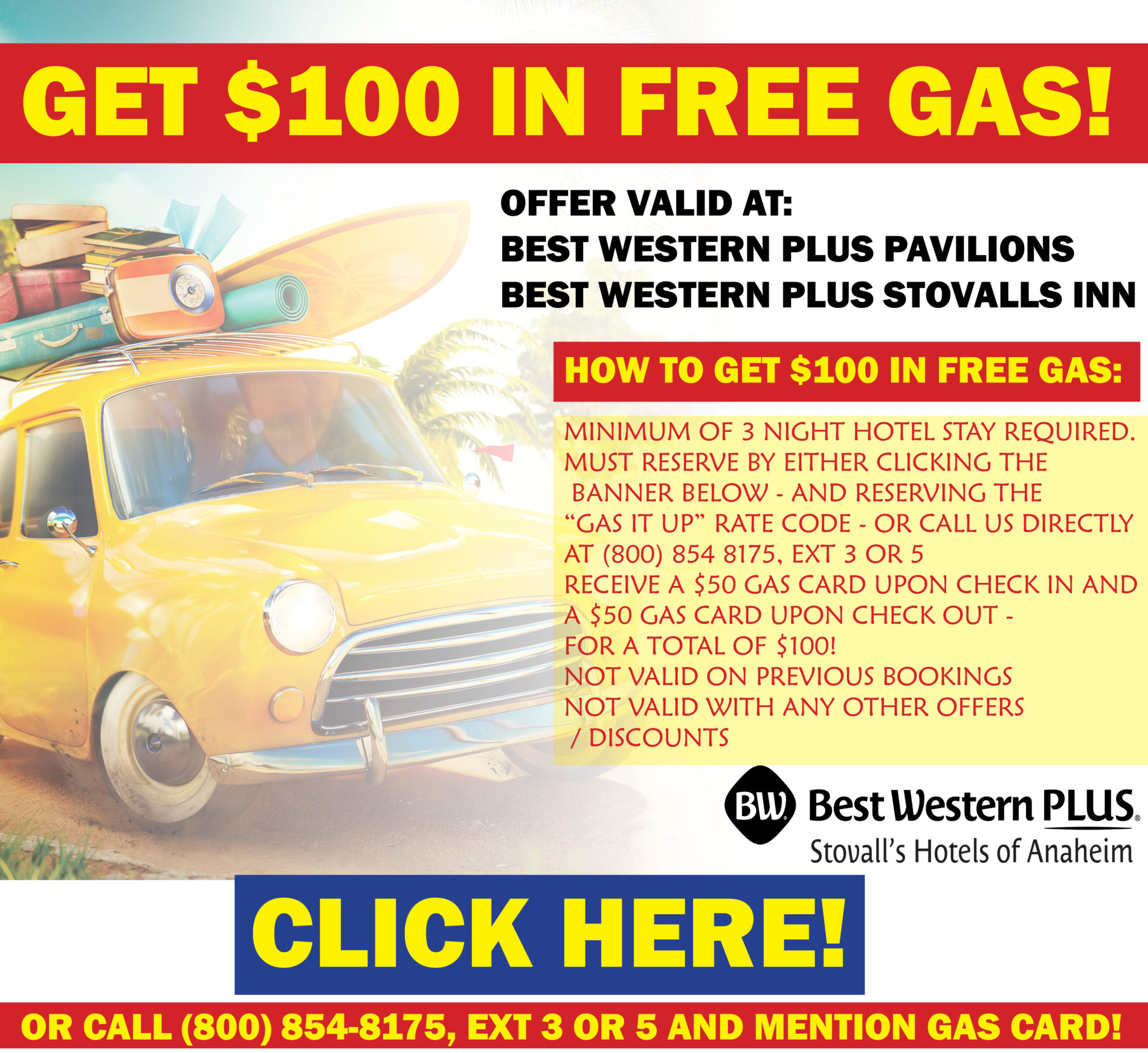 Gas Card Stovalls Inn