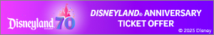 Disney tickets banner