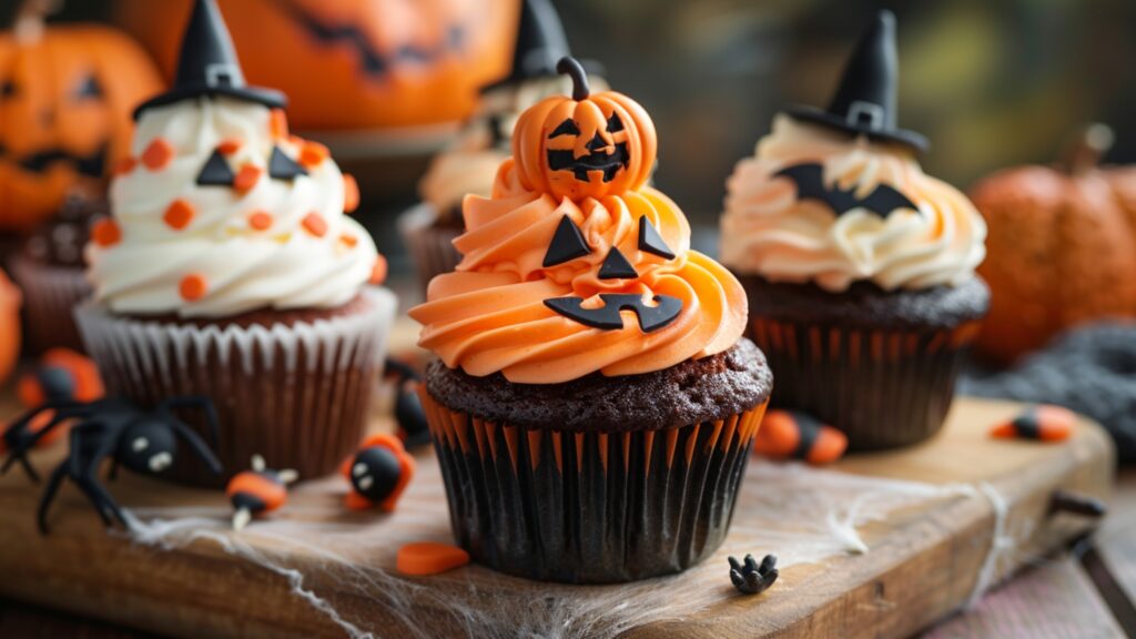 Halloween cupcakes