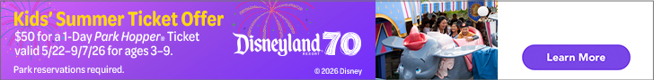 Disney Kids Summer ticket offer - links to ticket store