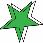 green star graphic