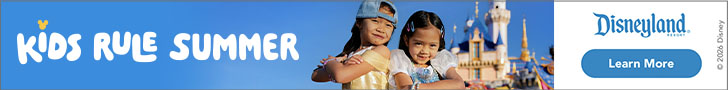 Kids Rule Summer - graphic, that links to the Disneyland Ticket store