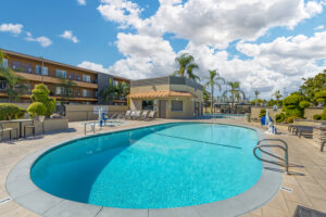 image of pool area daytime