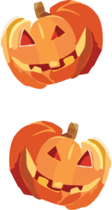 2 pumpkins - graphics