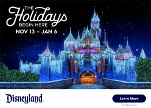 Holidays at the Disneyland Resort - links to Disneyland website